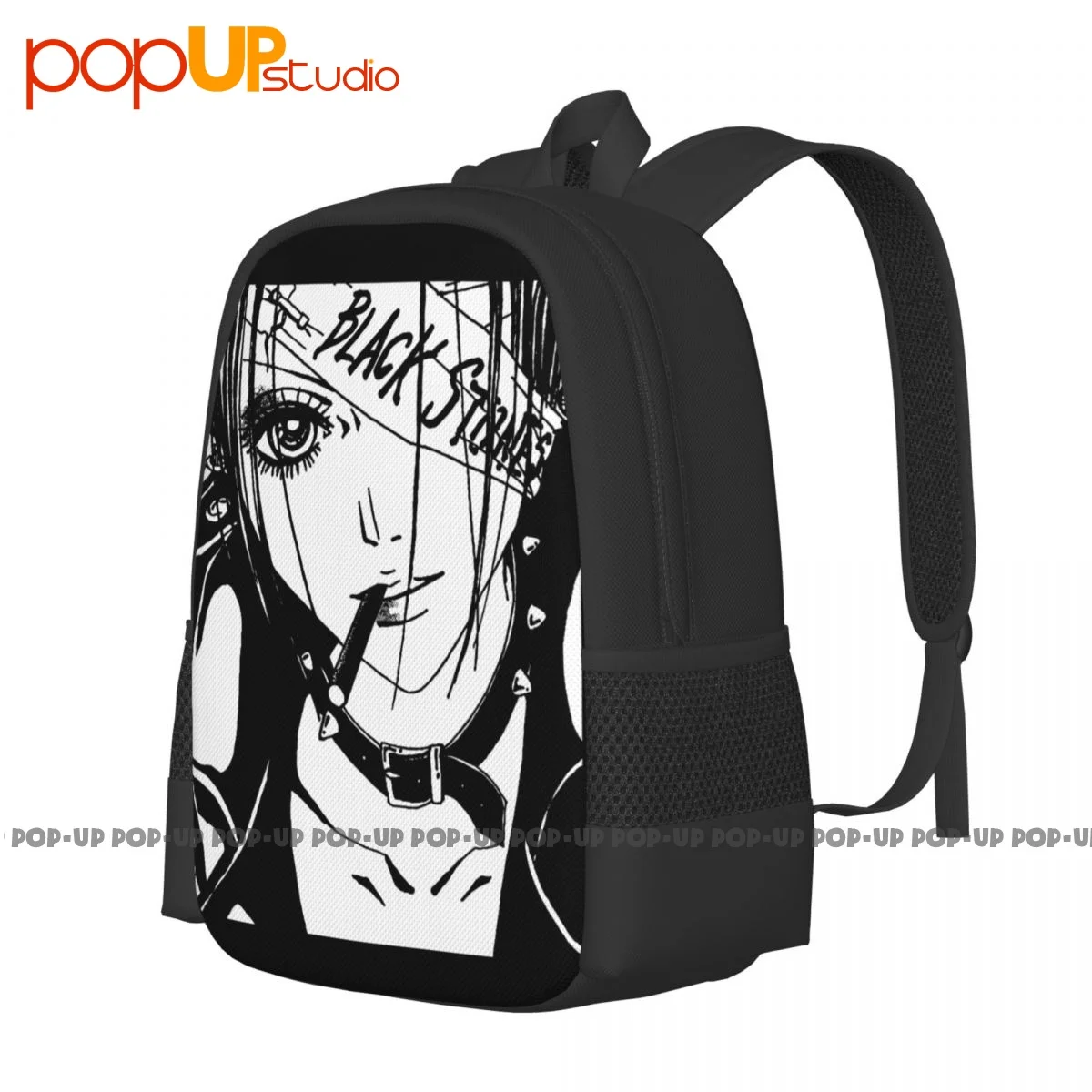 Maglia Tributo Nana Black Stones Anime Manga Cartone Giappone 2 Backpack Large Capacity Foldable Storage Bag