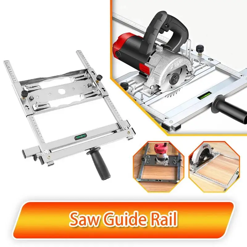 Woodworking Edge Guide Positioning Board Cutting Tool Saw Guide Rail For Electric Circular Saw Trimming Machine Milling Cutter