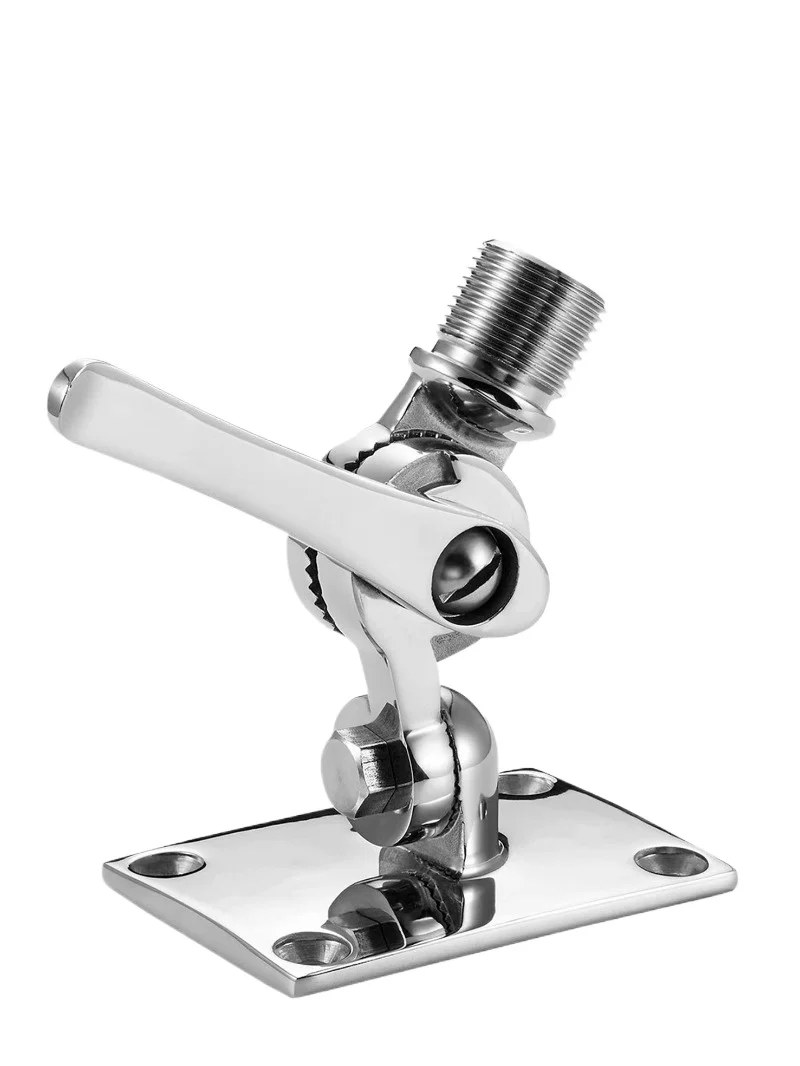 316-ステンレス鋼アンテナ台座ベース調整可能な衛星アンテナベースブラケットマリンヨットハードウェアアクセサリー