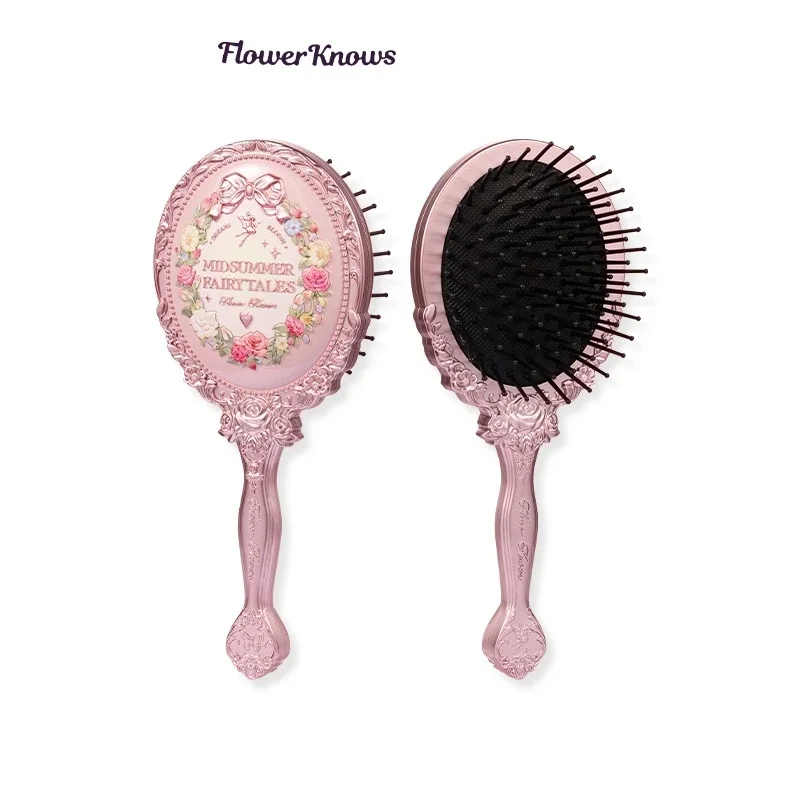 

Flower Knows Midsummer Fairytales Collection Paddle Hair Brush Air Cushion Hair Comb