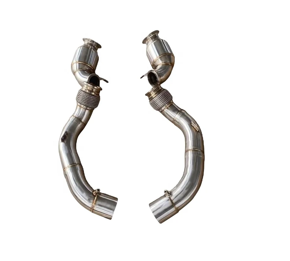 

Exhaust For BMW M5 F90 Exhaust Pipe Custom Exhaust Downpipe