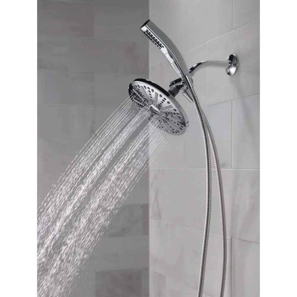 2023 Delta Shower Head and Hand 1.75 GPM 4-Setting