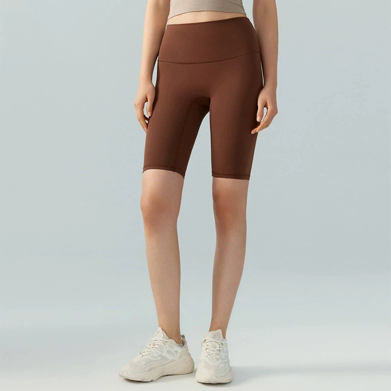 Pantalones deportivos de cinco puntos para mujer, shorts ajustados de verano, shorts de fitness, shorts de yoga de cintura alta
