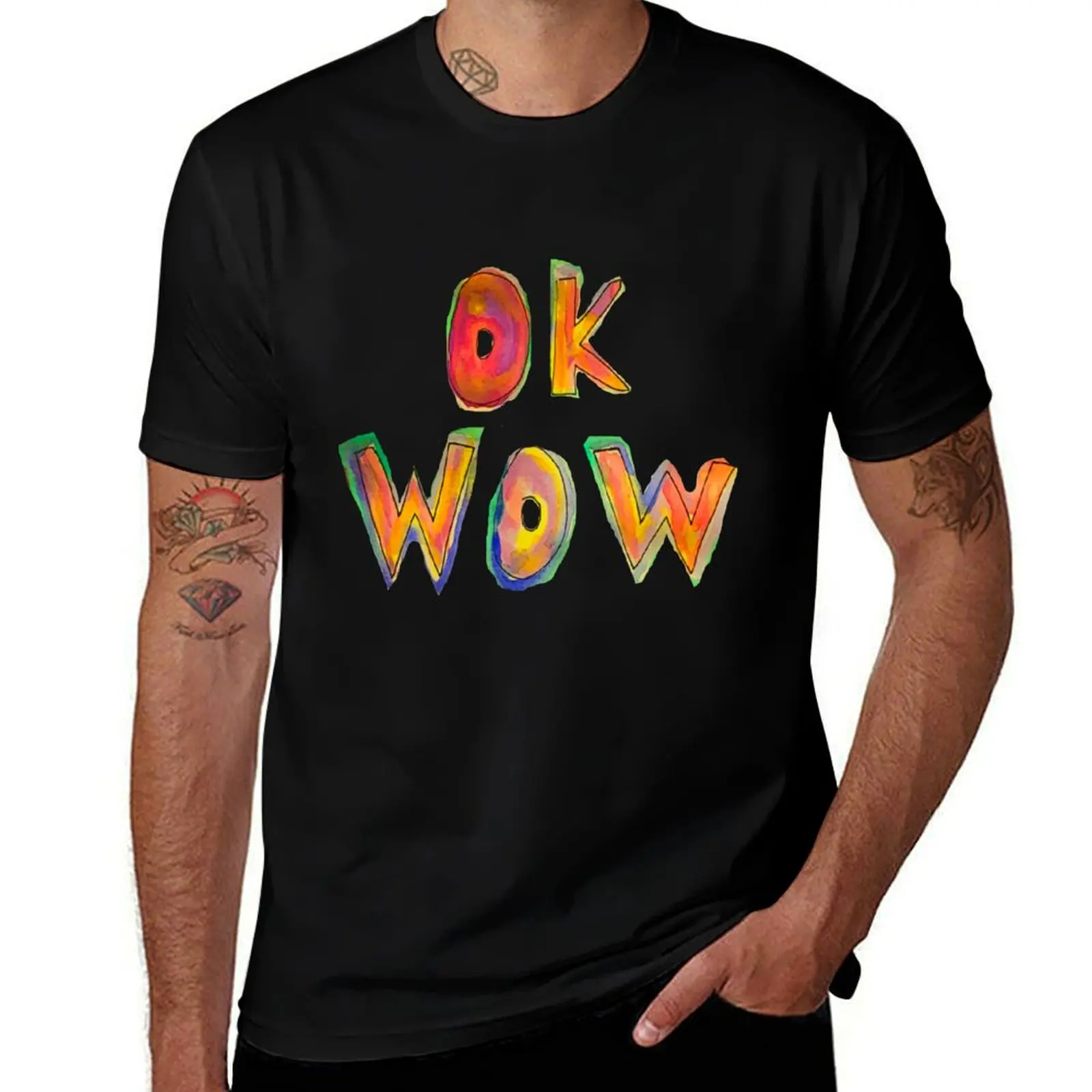 Wow Ok T-Shirt Cool…