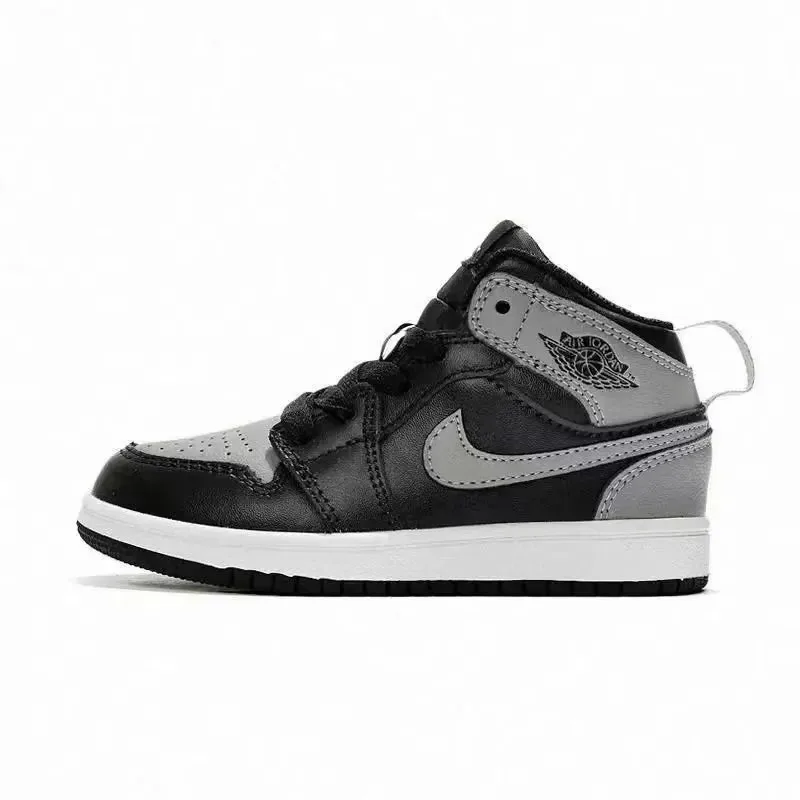 Nike Air Jordan 1 Jungen- und Mädchen-Kinderschuhe, mittelhohe Kinder-Sneaker-Schuhe, AJ 1