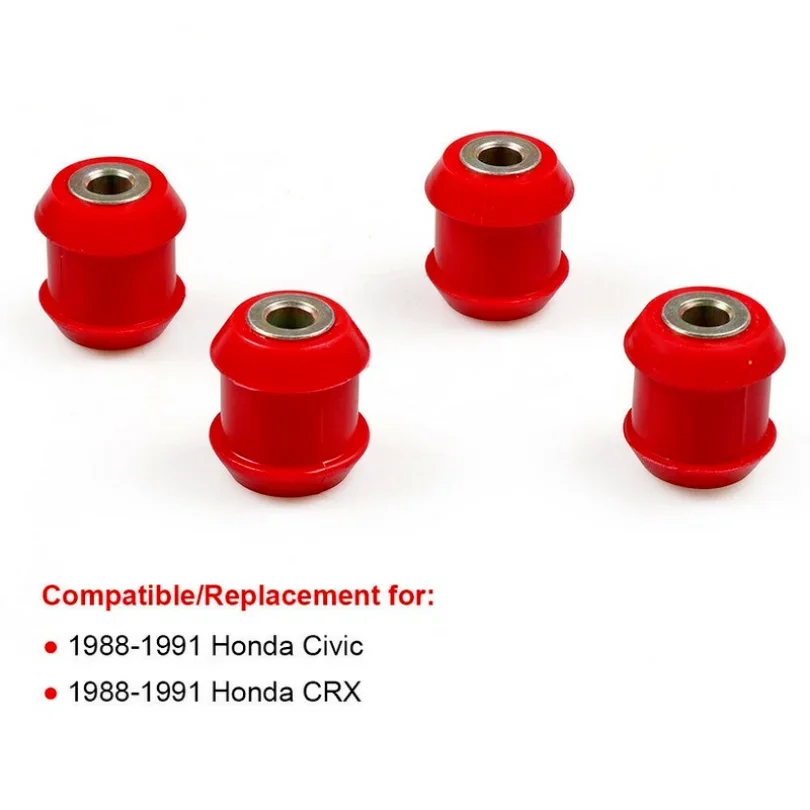 Front Upper Control Arm Urethane Bushing Fit Kit For Honda Civic CRX EF 88-91