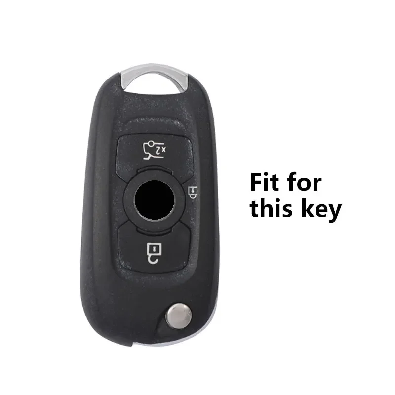 For Buick Verano Encore GX GL6  for Opel Vauxhall Astra K Corsa E Soft Car Key Case Cover Bag Shell Key Protector Accessories