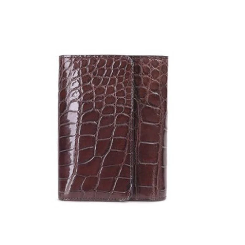 afanzhe Thailand crocodile leather men wallet Brief  male wallet business men wallet fashion Men purse men wallet