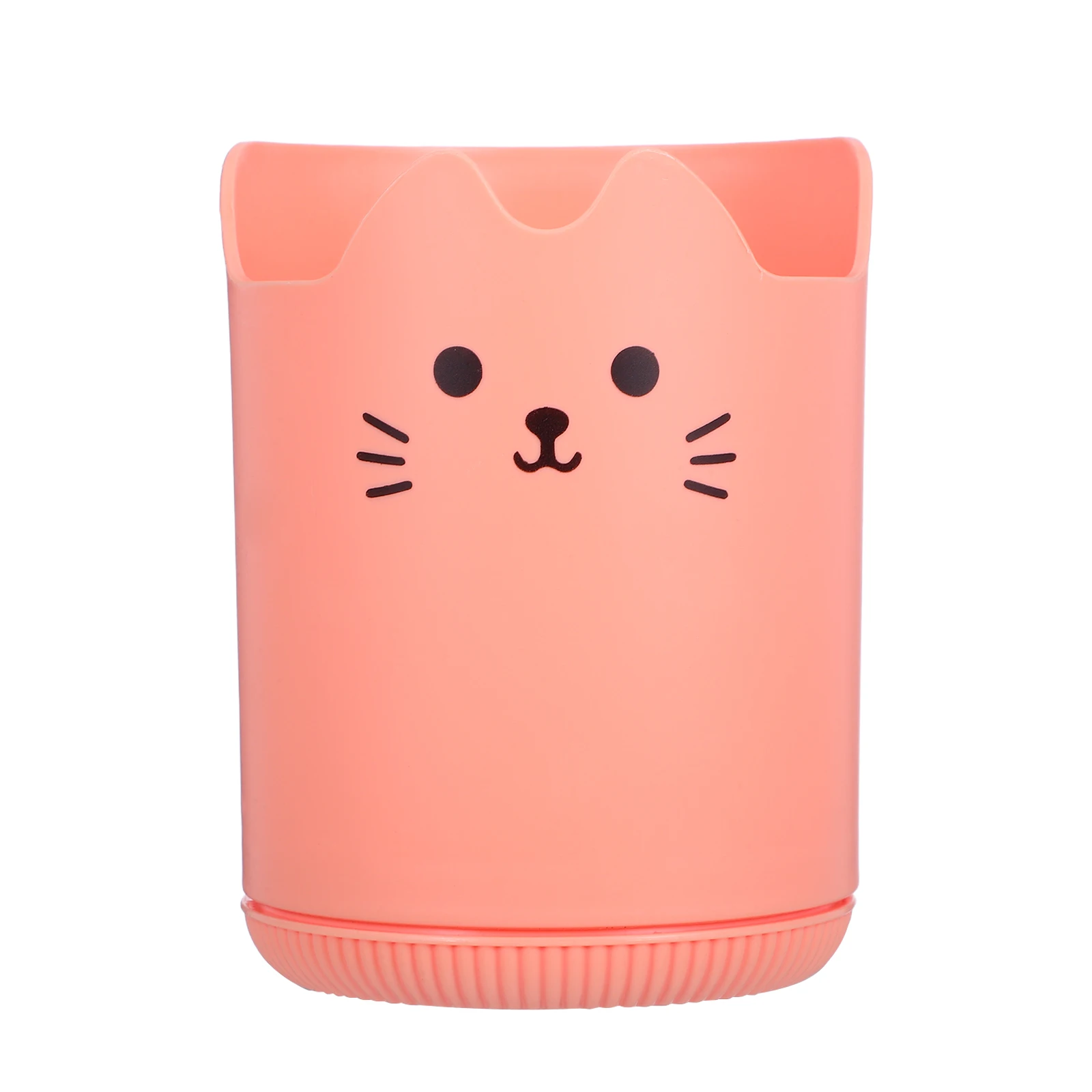 

Stationery Desktop Cartoon Pen Holder Student Plastic Organizer for Accessories