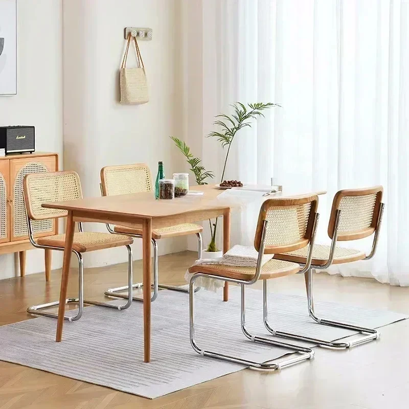 Sillas de Comedor de diseño moderno nórdico Cesca, silla de salón de lujo Para exteriores, Sillas ergonómicas Para balcón, muebles de Comedor WK50DC