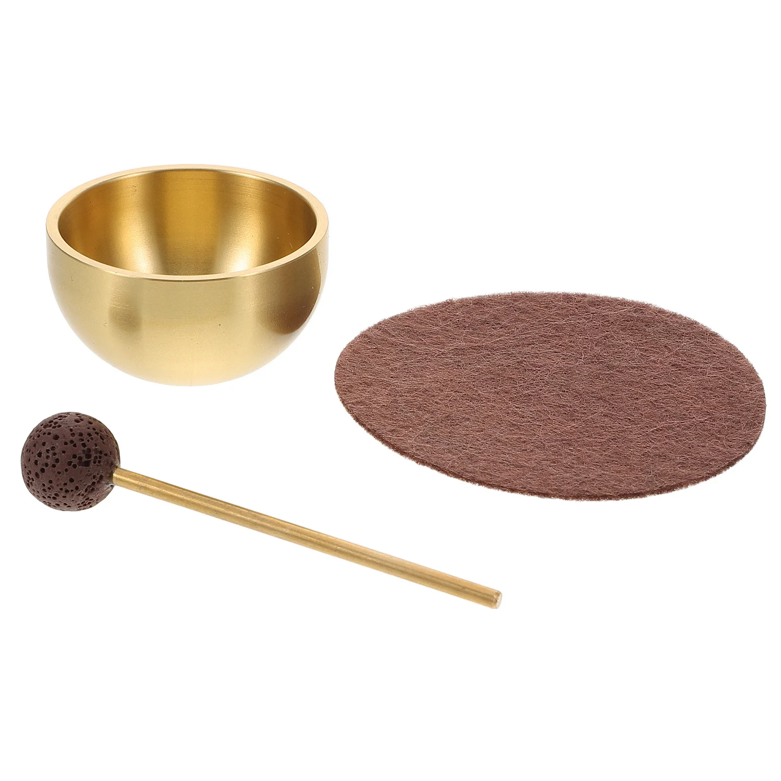 

1 Mini Singing With Cushion Mallet Portable Compact For Yoga Meditation Chakra Balancing Sound Therapy Pure Tone Harmonious