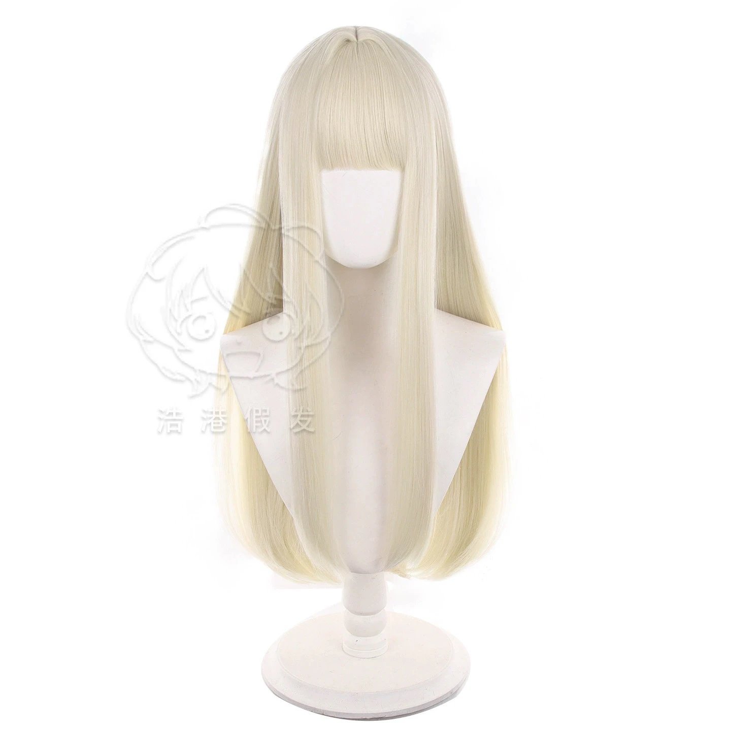 Pelucas de Cosplay de Anime My Dress-Up Darling para mujer, peluca de Cosplay de Arcángel Haniel de Halloween, pelo sintético resistente al calor para fiesta + gorro de peluca