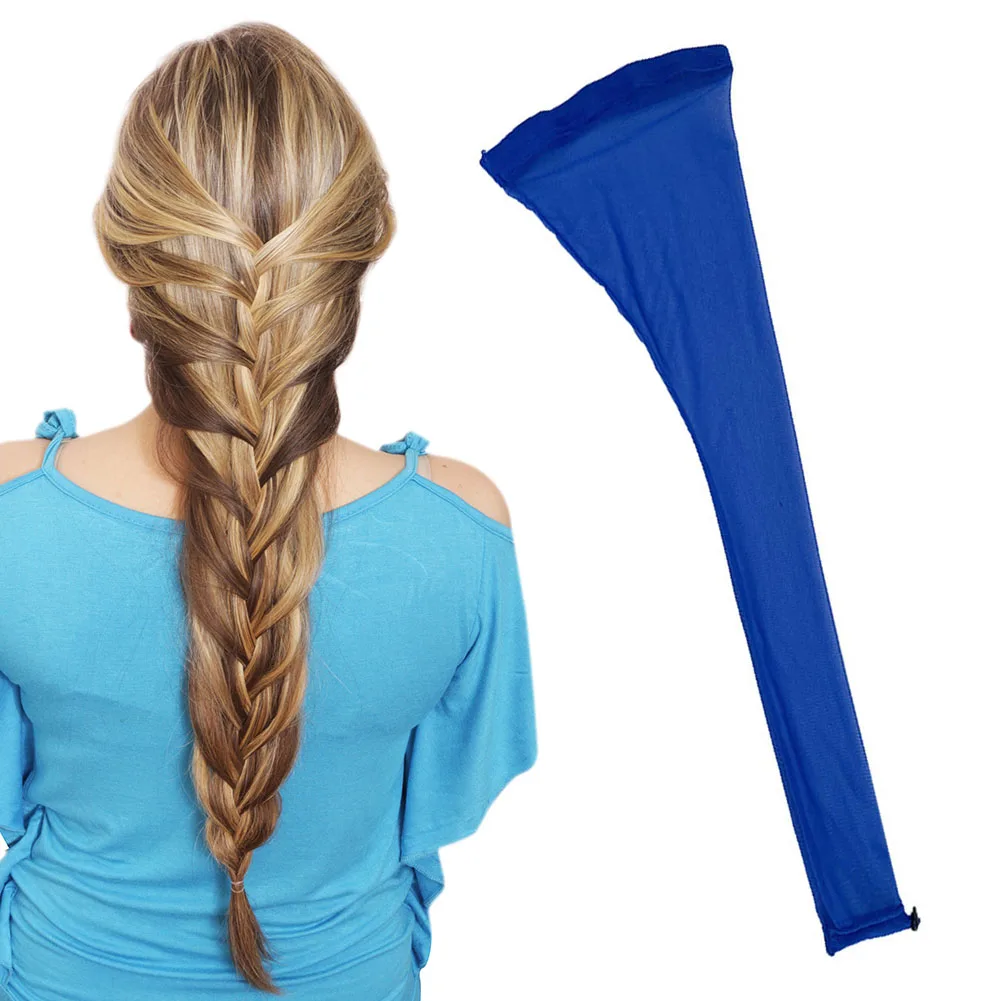 

Weave Braiding Hair Sleeve With Elastic Band Stretchy Wig Sleeve Loc Sleeve For Dreadlocks For Keep Braids Flow Wig Accessories