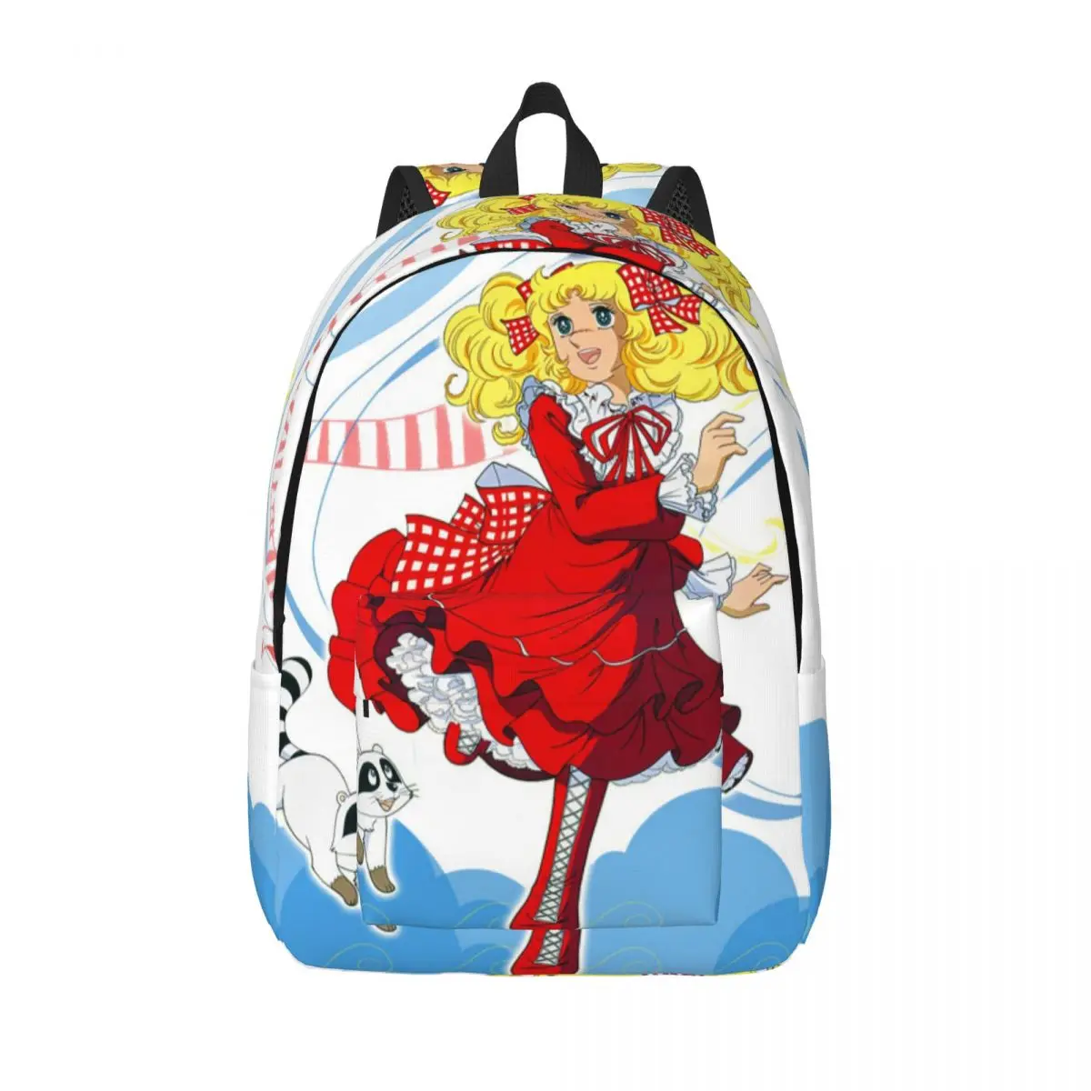 

Классический рюкзак с героями мультфильмов Candy Candy, прочный студенческий бизнес-рюкзак Kawaii, японский рюкзак для мужчин и женщин, холщовые сумки для ноутбука