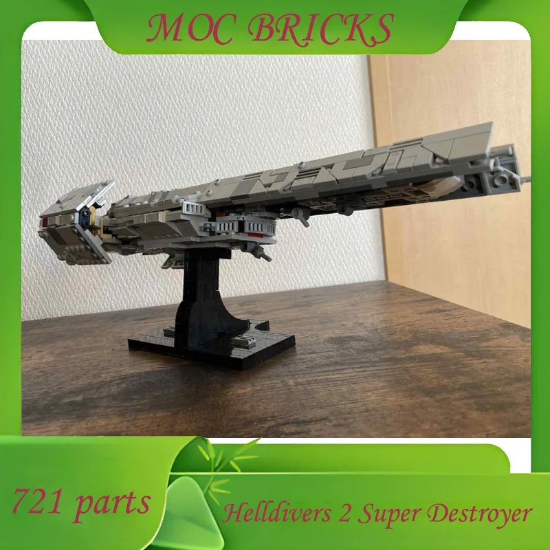 

Пользовательские 761, детали, суперразрушитель, миди-масштаб, космическая война, военный MOC, космический корабль, боевая модель, сделай сам, модель, рождественская игрушка, подарки на день рождения