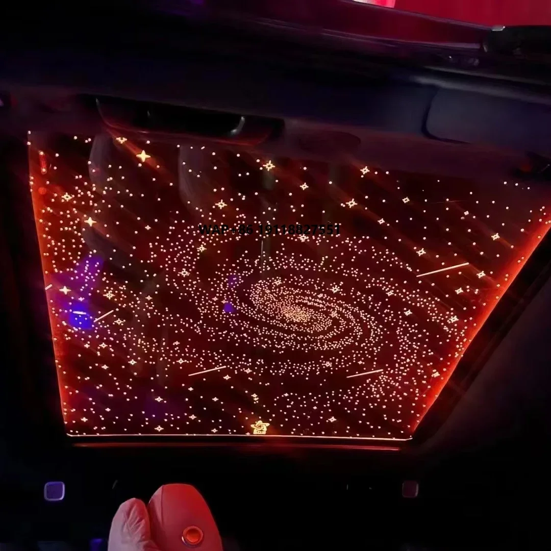 General Motors Sunroof Rainbow Film Sparkling Starry Sky Automotive Sunroof Explosion Proof Sunscreen Protective Film