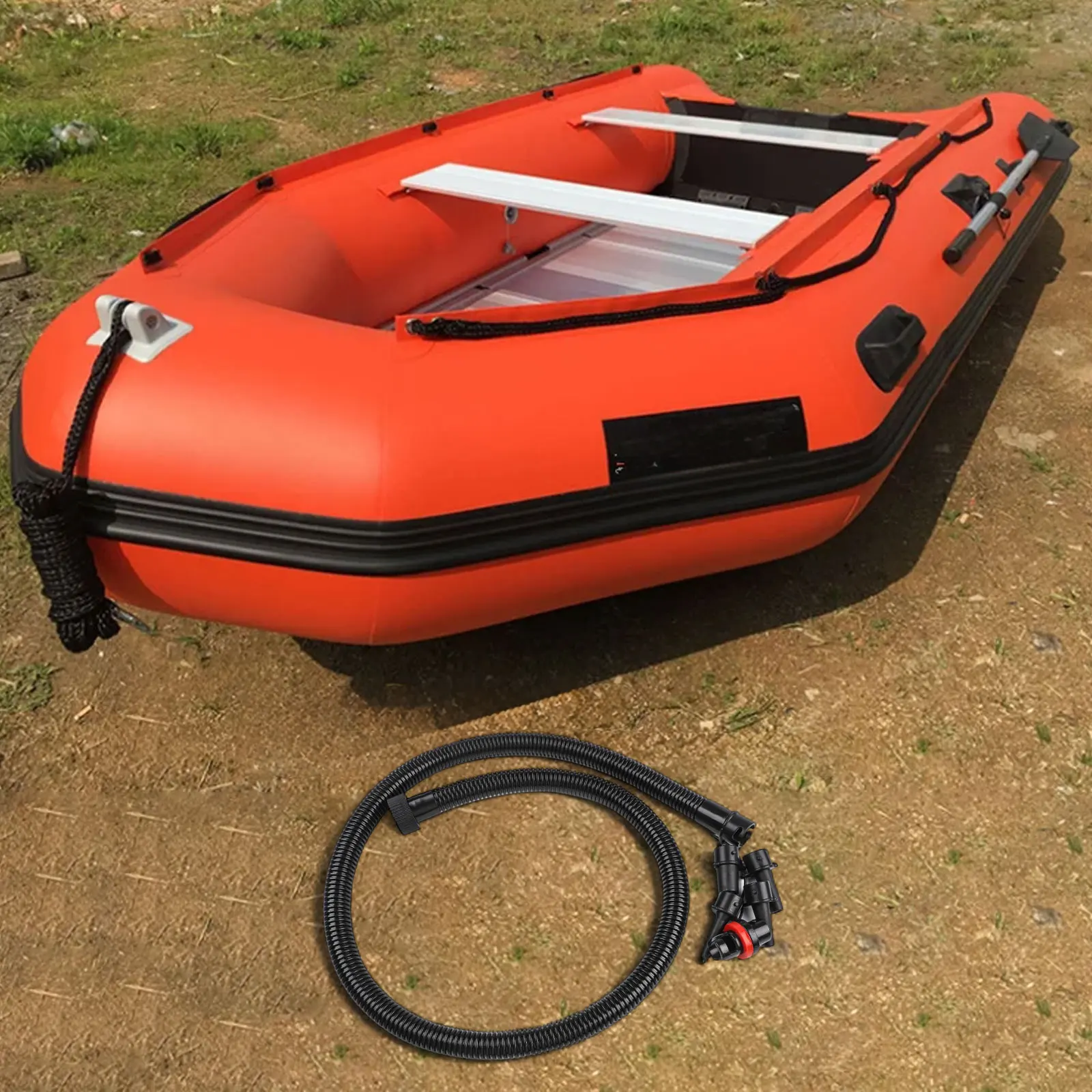 خرطوم للمنتجات القابلة للنفخ، خرطوم لوح مجداف، خرطوم مضخة هواء قابل للنفخ مناسب للفراش القابل للنفخ، رائع لأيام الشاطئ #1