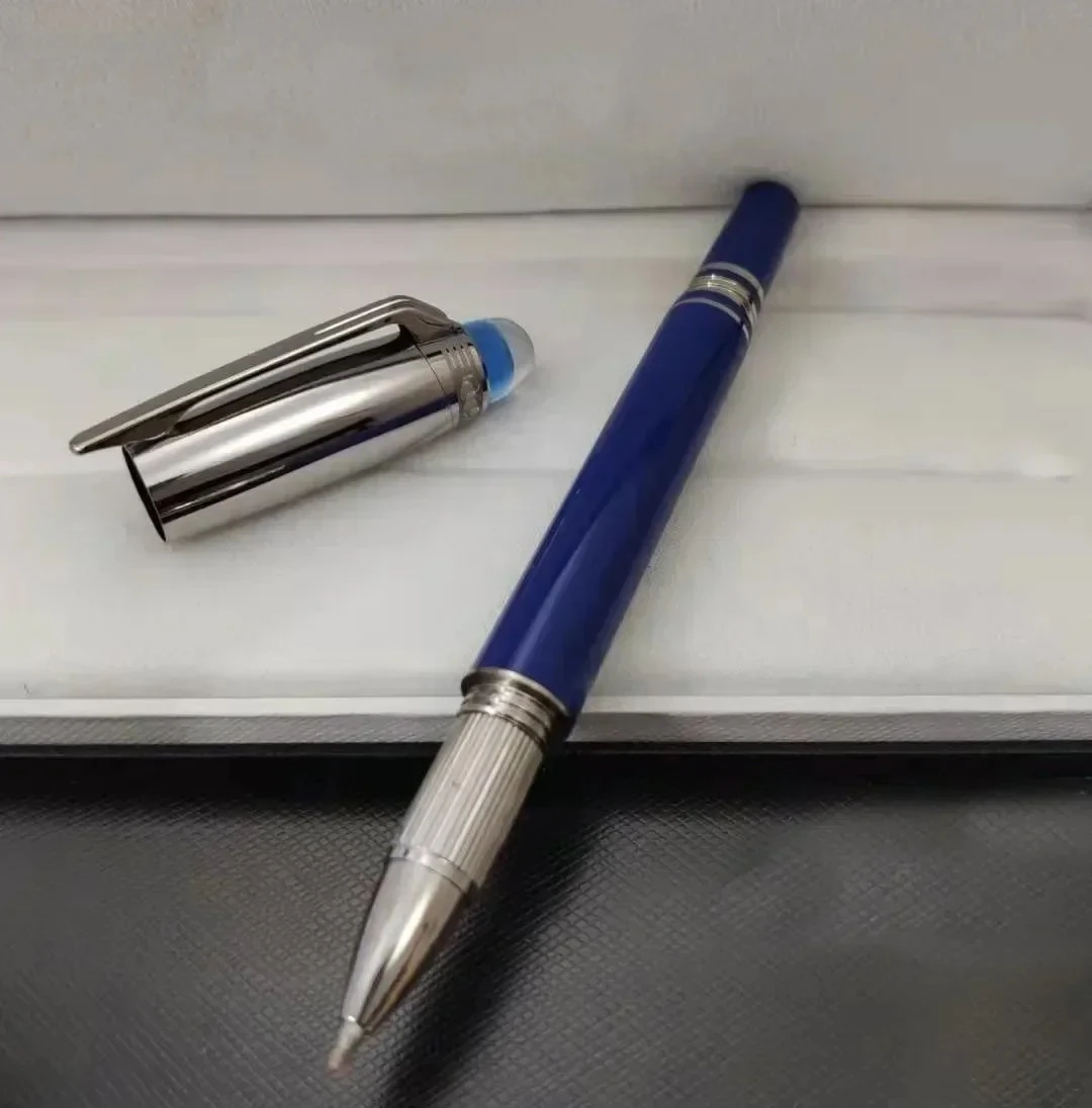 

2025 Luxury Signature Pen Blue Planet Special Roller Ballpoint Fountain Pen