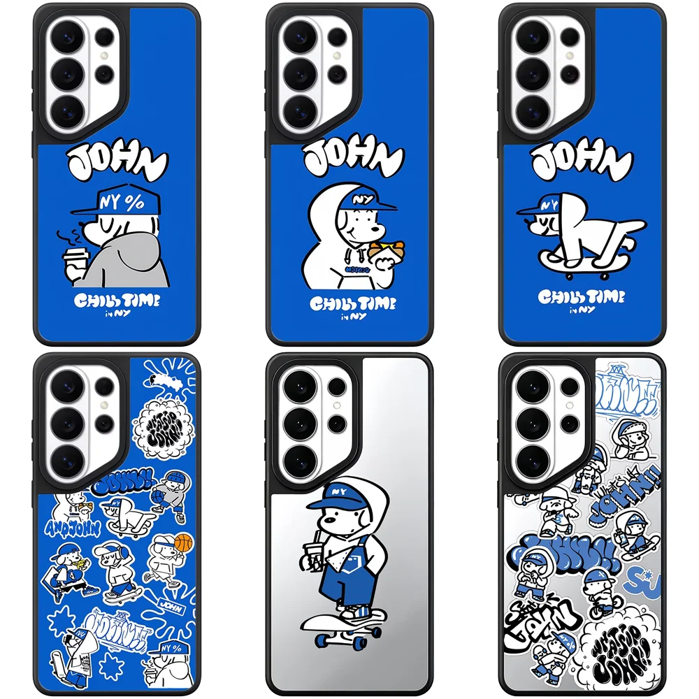 60826s6 Mirror Magnetic Case: Compatible with Samsung Galaxy S23 U S24U S25 S26 Ultra S25+ S26 Plus Shell