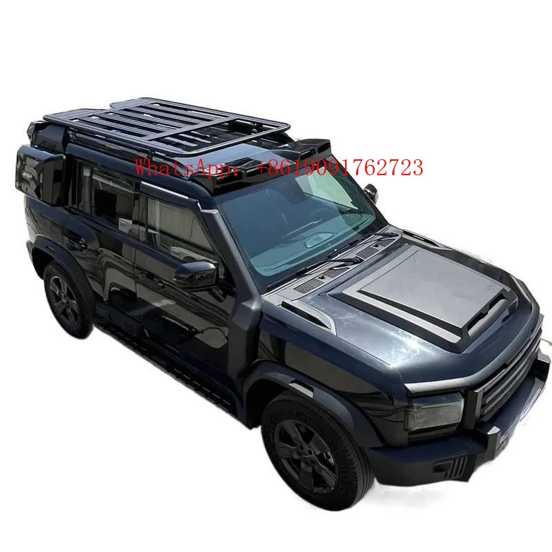 

High quality capacity roof basket General purpose steel roof cargo bay Smooth smooth roof rack for baggage handling