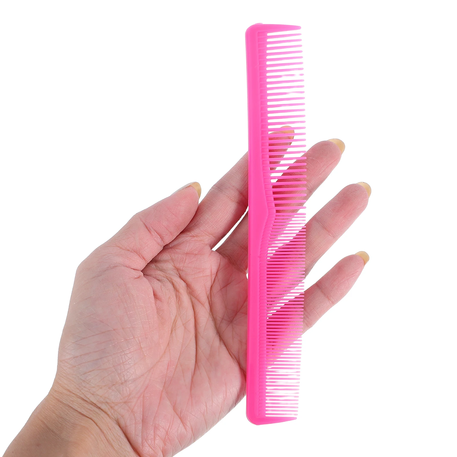 

Double Side Hair Comb Anti Static Wide Tooth Salon Use Unbreakable Plastic Comb Set for Thick Curly Straight Hair