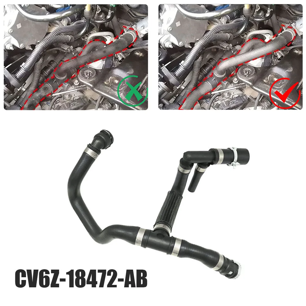

1pc Car Radiator Pipe Tube HVAC Heater Hose Auto Repair Replacement Parts for 2014 2015 2016 Ford Escape 1.6L L4 CV6Z-18472-AB
