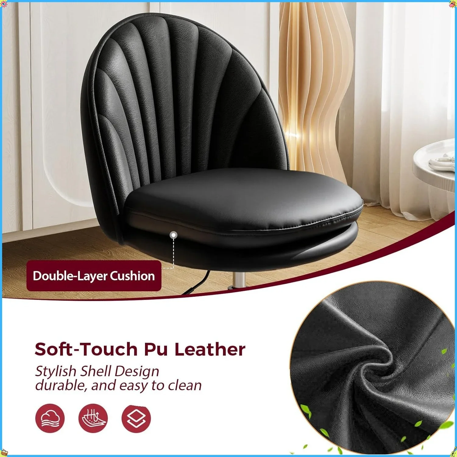 Petite chaise de bureau haute ergonomique, chaise de bureau d'ordinateur avec roulettes Utilisation en hauteur polyvalente : tabourets de bureau au bar