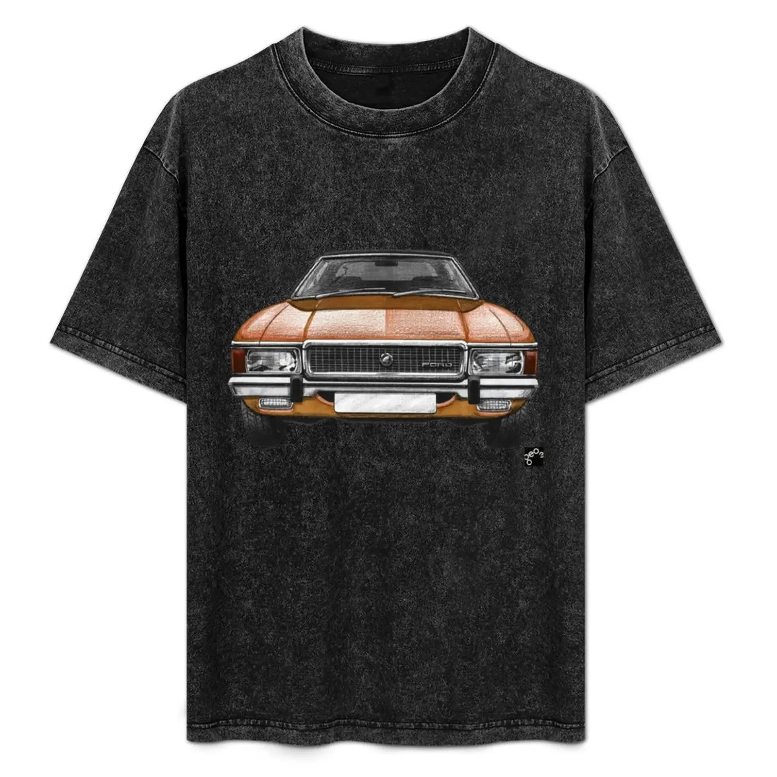 

Geo3Doodles Mk1 Granada Ghia Doodle T-Shirt oversizeds shirts graphic t shirt men 100℅ cotton