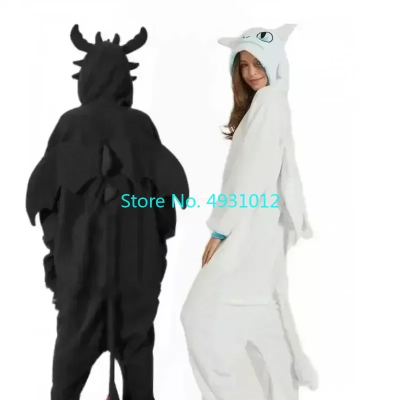 

Black Anime Kigurumi Adults Onesies Women Men Pajamas Halloween Costumes Cosplay Jumpsuit Birthday Christmas Gift Toys