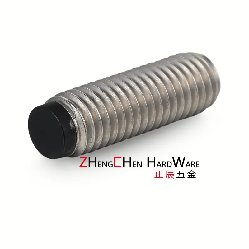 SBCTS Polyurethane Stop Bolt Buffer Stainless Steel Cushion Pressure Block with Rubber Head