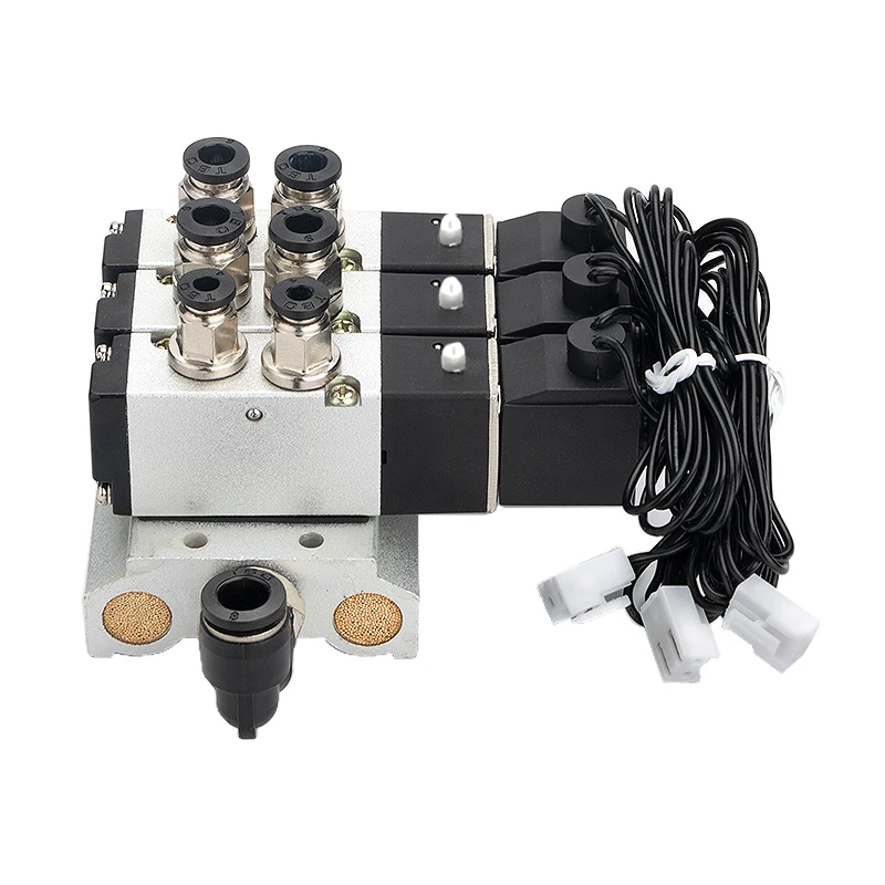 

4V110-06 шаблонная машина электромагнитный клапан в сборе воздушный клапан компьютер nee dle детали автомобильной швейной машины