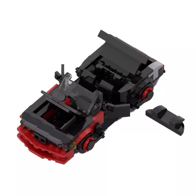 Torna alla futured BMWED 663 speed Building Block Car compatibile con LEGO Roadster building block giocattolo regalo giocattolo educativo