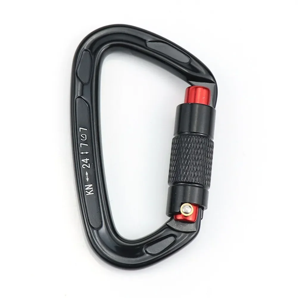 Locking Clip Carabiner Rappelling Locking Clips Sporting Climbing Climbing Accessories D-Ring Buckle High Quality