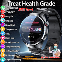 High-precision ECG Blood Lipids Uric Acid Risk Assessment Smart Watch Pulse Body Fat BP Dynamics Health Monitor For Xiaomi Watch