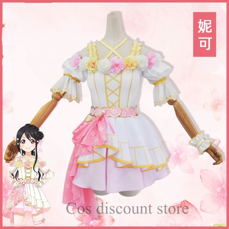 

New LoveLive School Idol Project Nico Yazawa Cosplay Dress Anime Cos Costumes Women Comic-con Party Suit Full Set In Stock