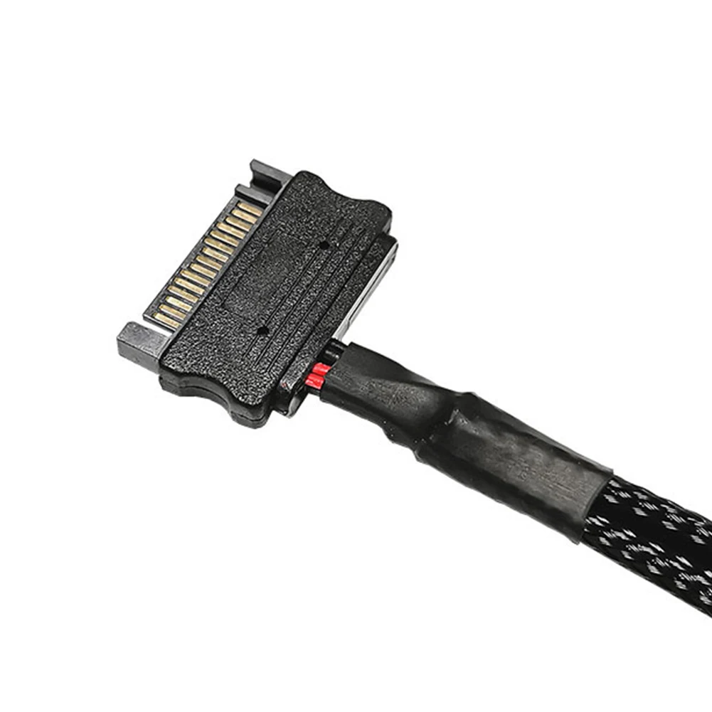 SATA 1 إلى 3 4 5 4-Pin كابل الطاقة جهاز كمبيوتر شخصي مروحة التبريد الفاصل محور محول العرض الفاصل وصلة كابل الملحقات