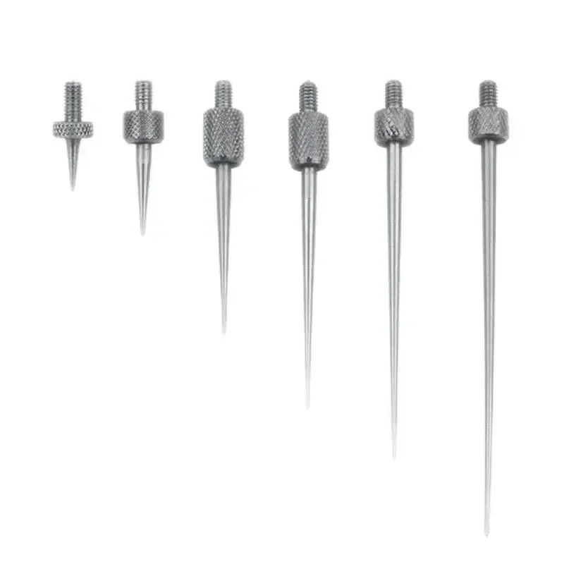 6pcs Dial Digital Test Indicator Contact Point Stem Rod Depth Gauge Measure DIY shank M2.5 High Speed Steel