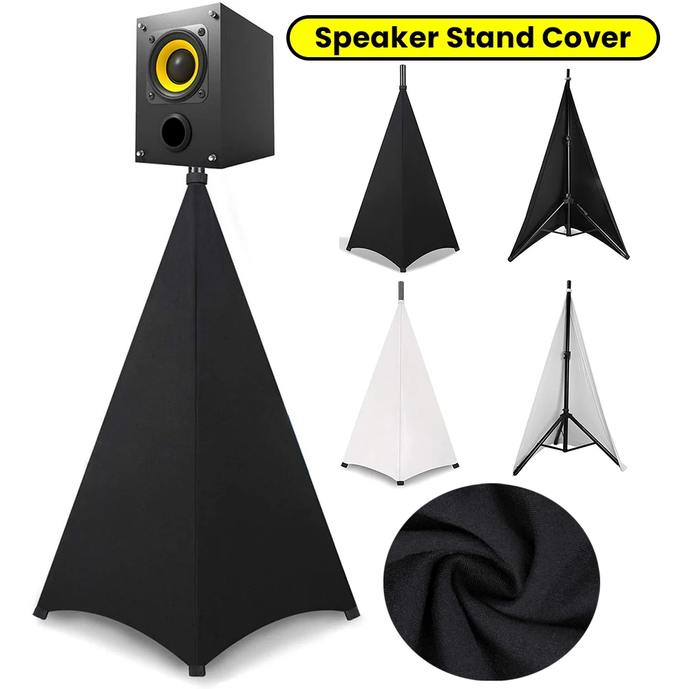 Tripod Stand Cover Universal DJ Light Speaker Stand Cover Height Flexible Stretchable Lighting Tripod Stand Skirt Scrim Cover