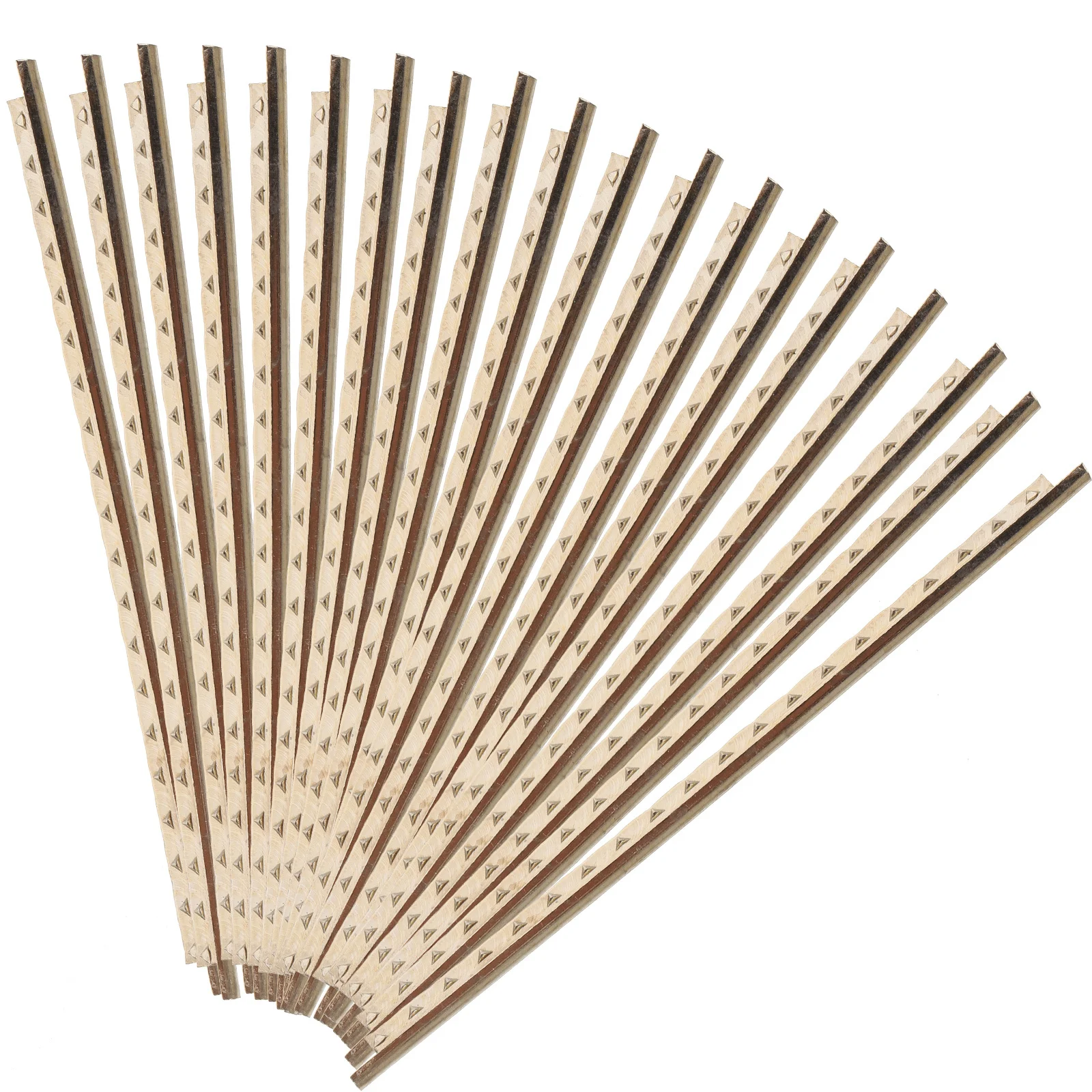 ลวดเฟรตกีตาร์ไฟฟ้าสีขาวทองแดง 19 ชิ้น อะไหล่เปลี่ยนเฟรตบอร์ดกีตาร์คลาสสิกแบบมืออาชีพ สำหรับอัพเกรด