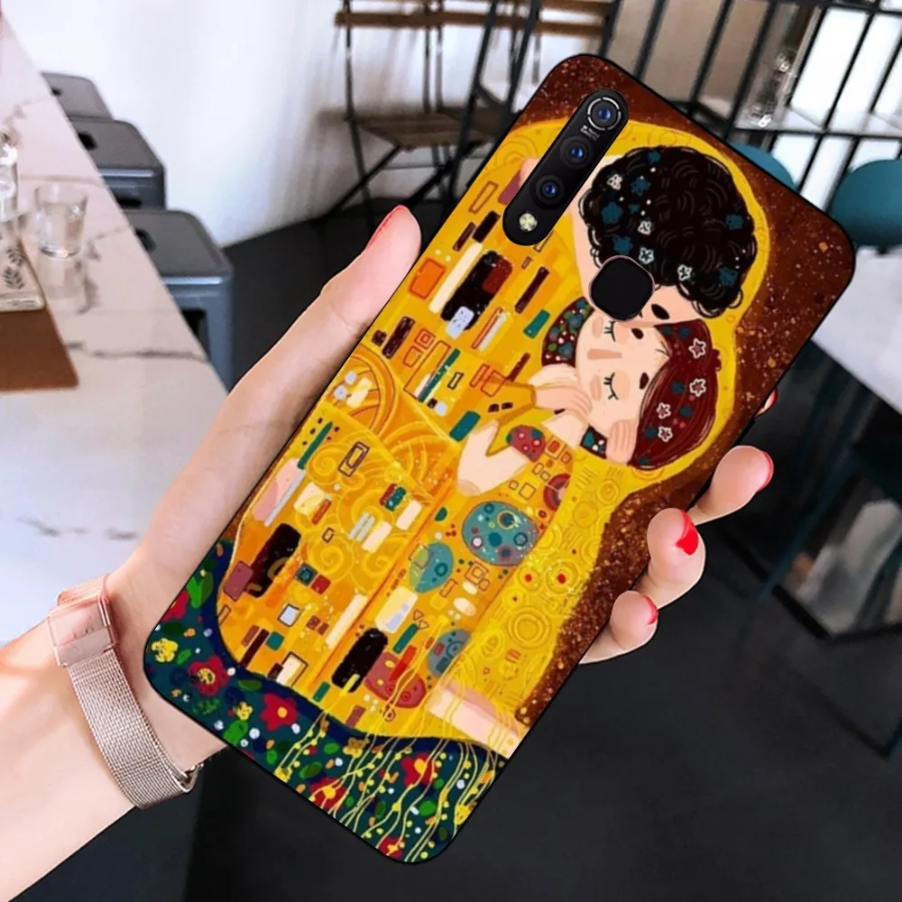 Kiss Gustav Klimt Phone Case For Huawei Mate 10 20 30 40 50 lite pro Nova 3 3i 5 6 SE 7 pro 7SE