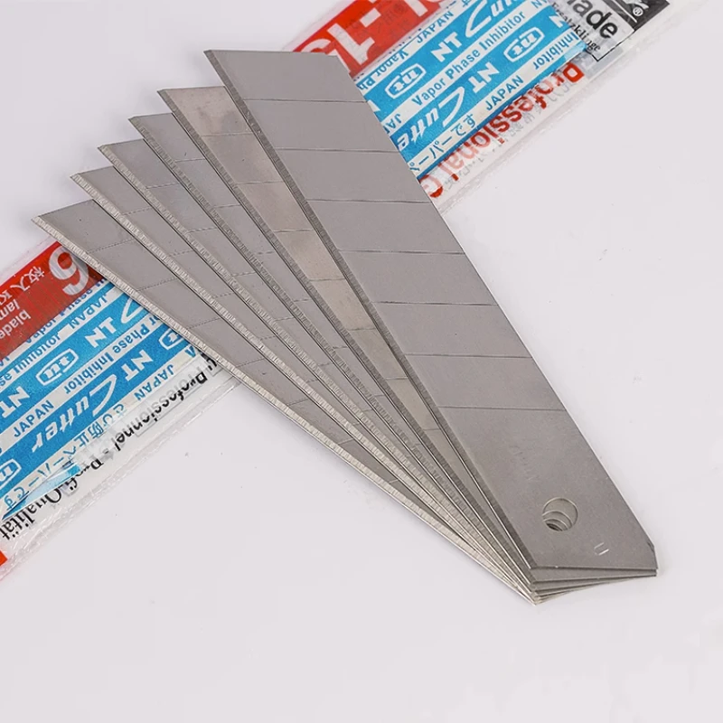 Original Japanese NT Cutter BL-150P 18mm large utility blade 0.45mm thickness 6 pieces/60 pieces/120 pieces large capacity packaging high strength