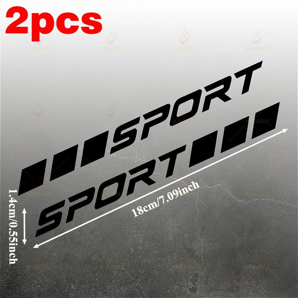 2Pcs/Set Sports Motorcycle & Car Sticker Waterproof Vinyl Decal for Fairing Helmet Fuel Tank Bicycle Body Universal