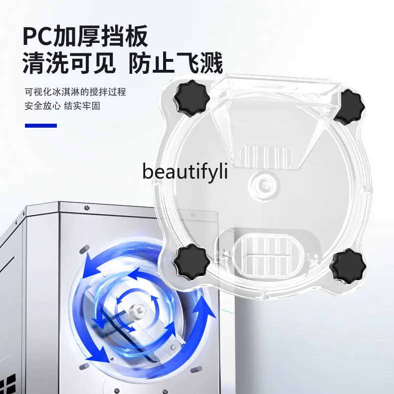 آلة الآيس كريم الصلبة آلة الآيس كريم الكشك الإيطالية التجارية آلة آيس كريم حفر الكرة الأوتوماتيكية