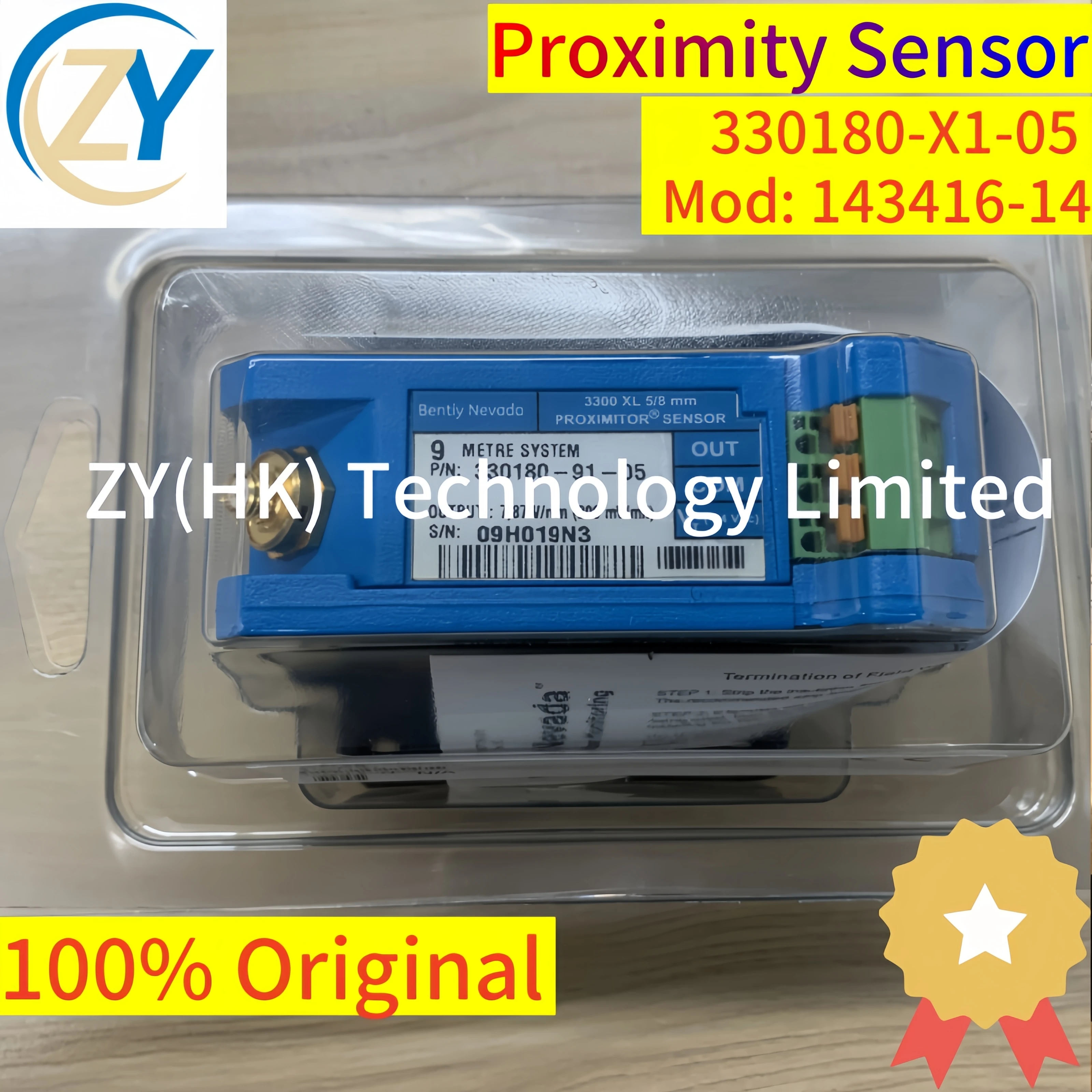 

100% Original Bently Nevada 330180-X1-05 Proximity Sensor Mod 143416-14 Brand New