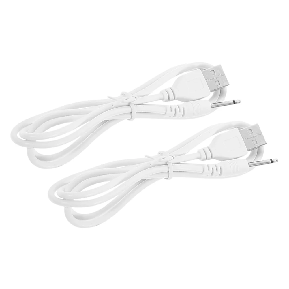 

2Pcs Replacement Dc Charging Cable USB to Dc Fast Charging Cord Compatible with Portable Electronic Devices Reliable
