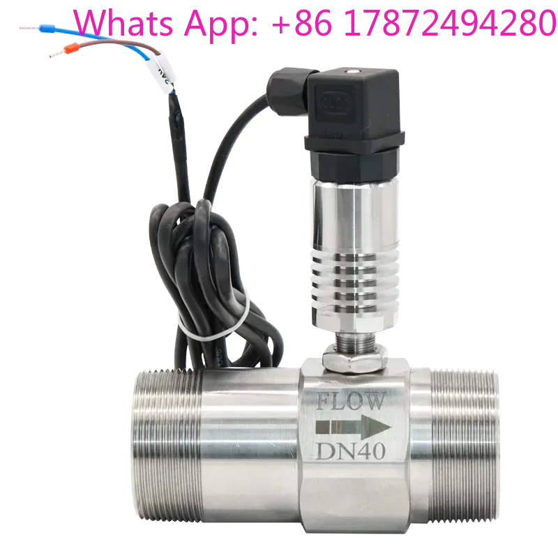 oline turbine flow meter electronic turbine flow transmitter