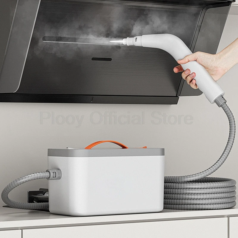 Limpador multifuncional 1200W 120 ° C Eletrodoméstico de esterilização de limpeza a vapor de alta temperatura para exaustor de cozinha e ar condicionado