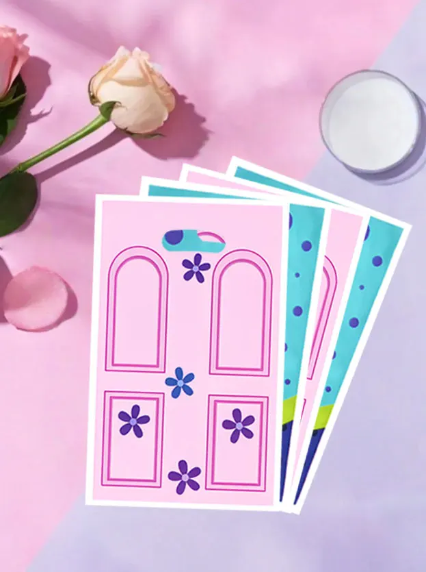 20 Stück/40 Stück Geschenktüten mit Cartoon-Charakteren, Geschenktüten mit Blumen- und Polka-Dot-Designs, geeignet für Geschenkverpackungen bei Feiertagsveranstaltungen und Partys, Themenpartys und