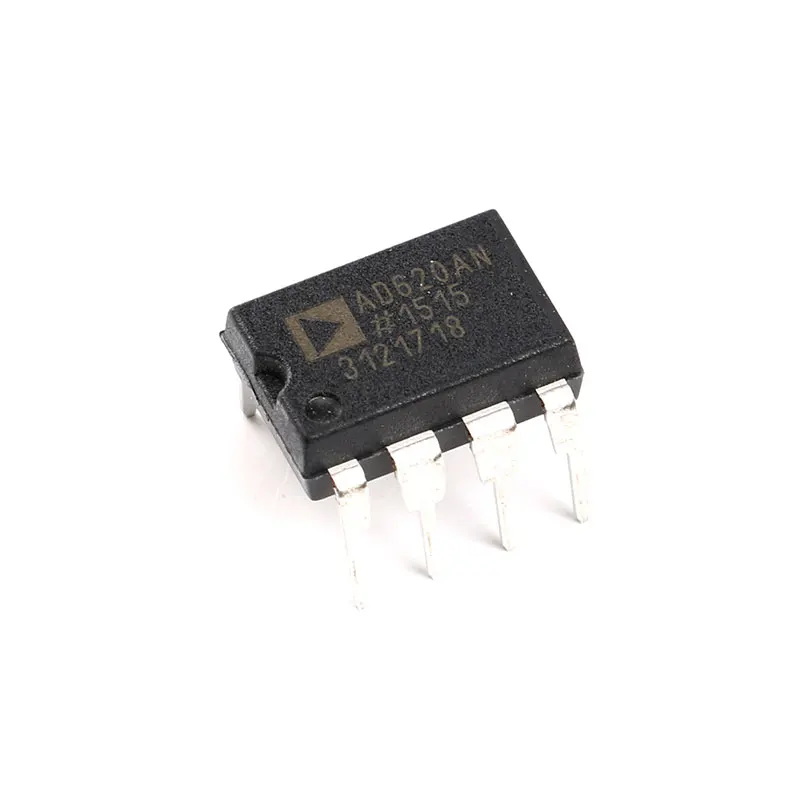 10 Buah Chip IC Amplifier Instrumentasi Daya Rendah Drift Rendah AD620ANZ DIP-8 In-Line Otentik Asli
