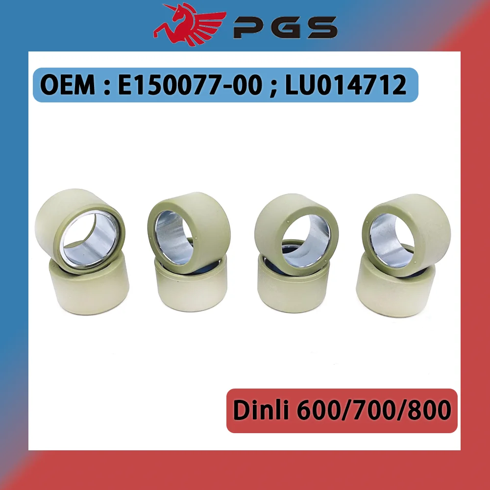 

8PCS Variator Weight For Stels DINLI 600 700 800 E150077-00 LU014712 Roller Set Weight E150077-00